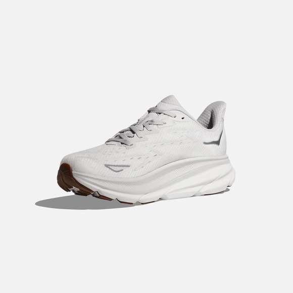 HOKA Clifton 9 Running Shoe women nimbus cloud/ white 6 - Picture 1 of 10